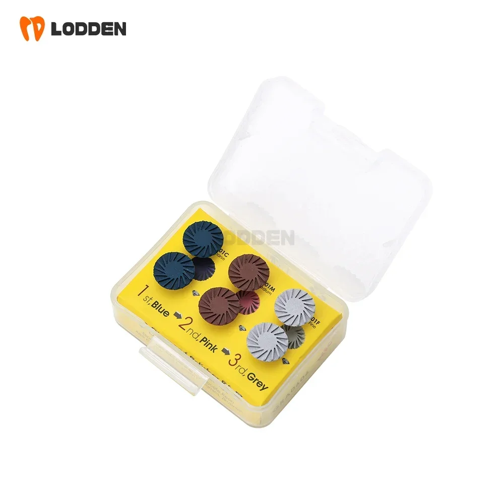 Dental Rubber Polisher Thing GRA0606 Rotary Composite Resin Polishing Diamond System RA Disc Kit 14mm Wheel Spiral Brush Bur