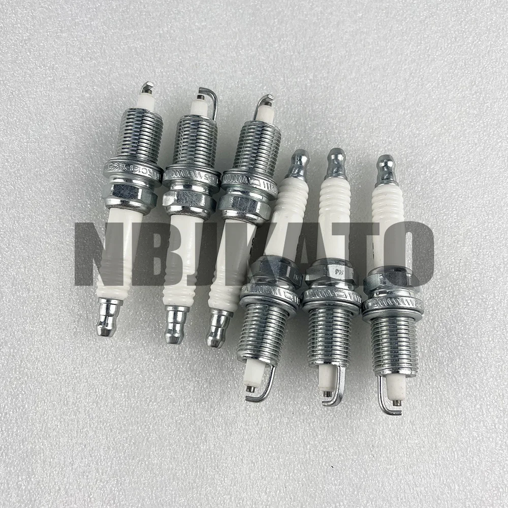 NBJKATO Brand New Set of 6 Spark Plugs SZFR5LP13G For Chrysler Dodge Jeep