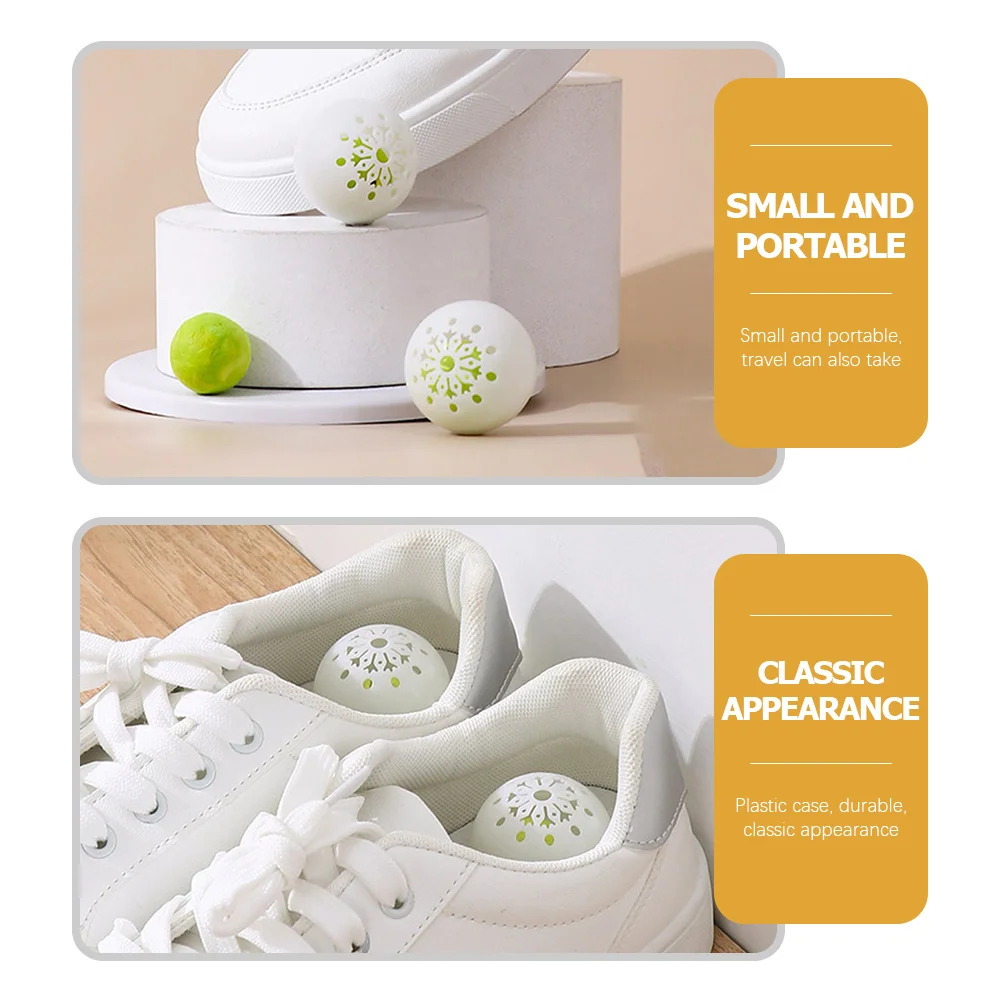 

30Pcs Odor Removing Shoe Deodorizer Balls Air Freshener Balls for Sneakers Gym Bags Closets Ball Shoe Ball Deodorizer