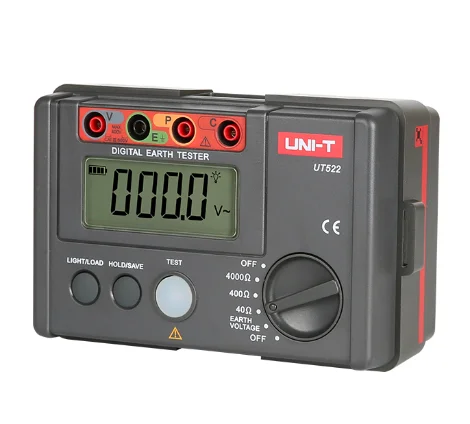 Measuring ground resistance Precision three-wire measuring ground resistance tester--UT522