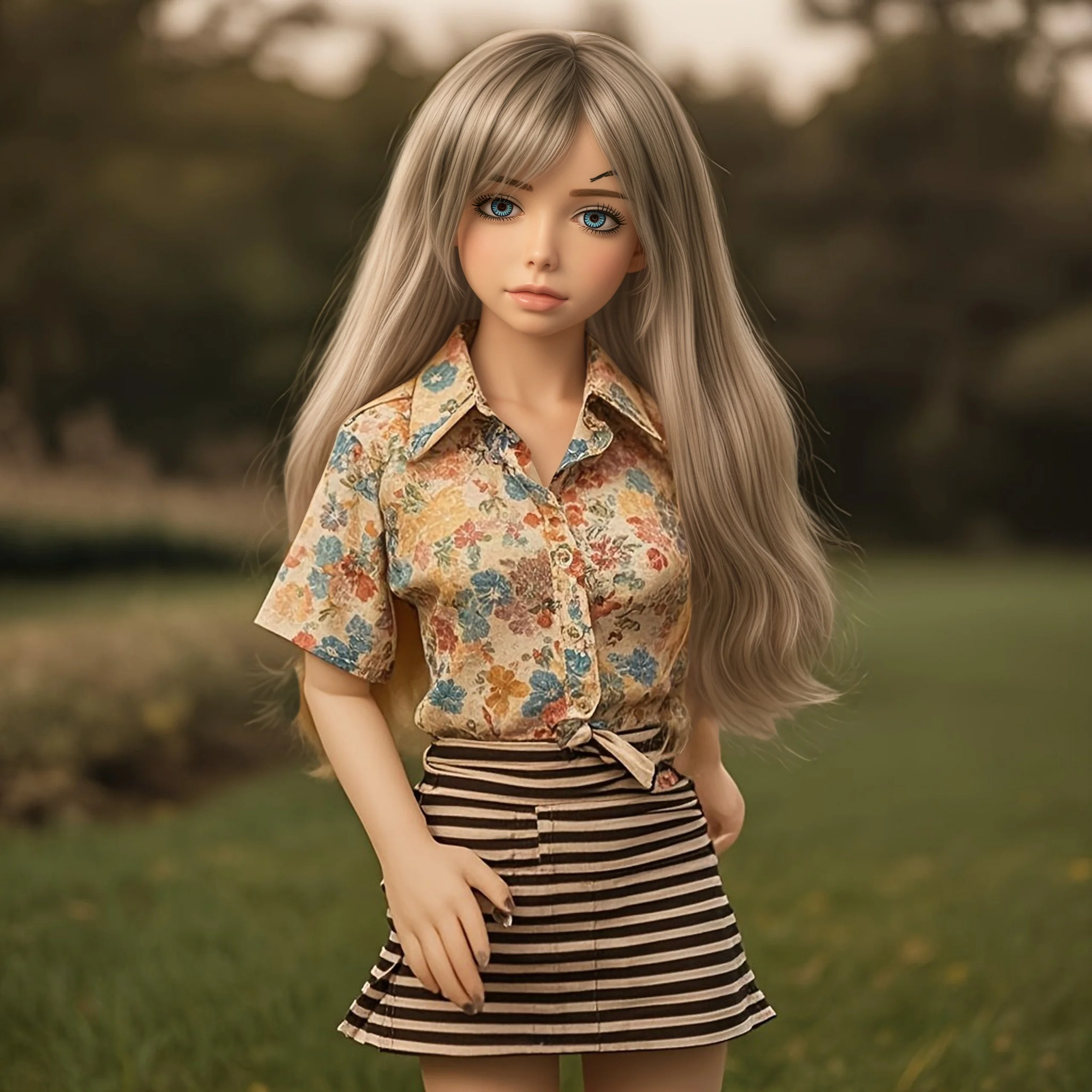 

Аниме-кукла из ТПЭ 103 см, идеальная подруга, съемная голова с париком, регулируемое тело из материала ТПЭ, мягкая (без одежды)