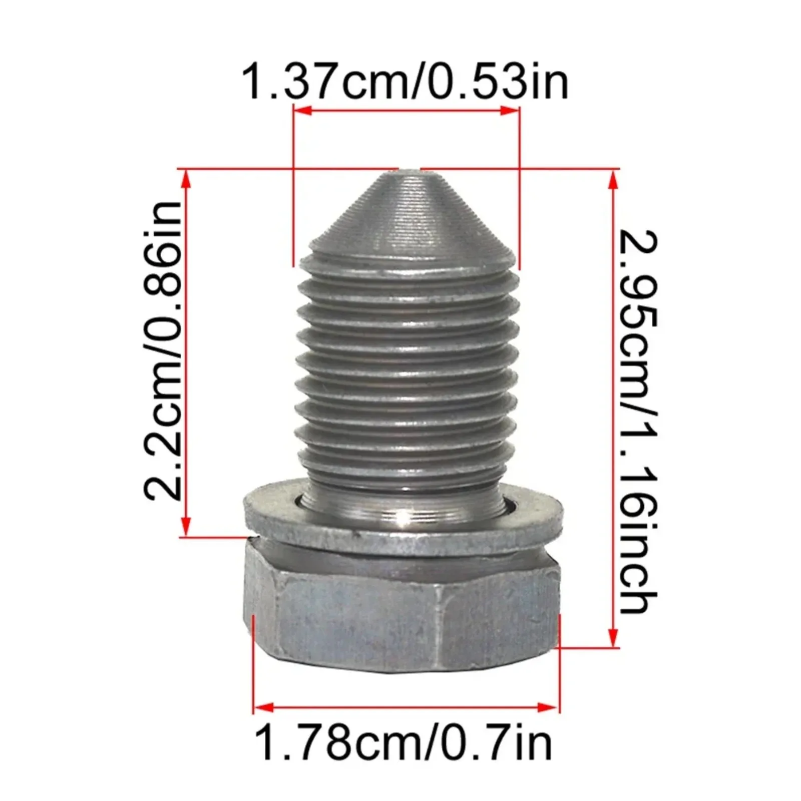5/10 pçs carro motor cárter de óleo plug m14x1.5x22 dreno vedação arruela rosca para skoda fabia 6y nj octavia 1u 1z 5e 1996 2017