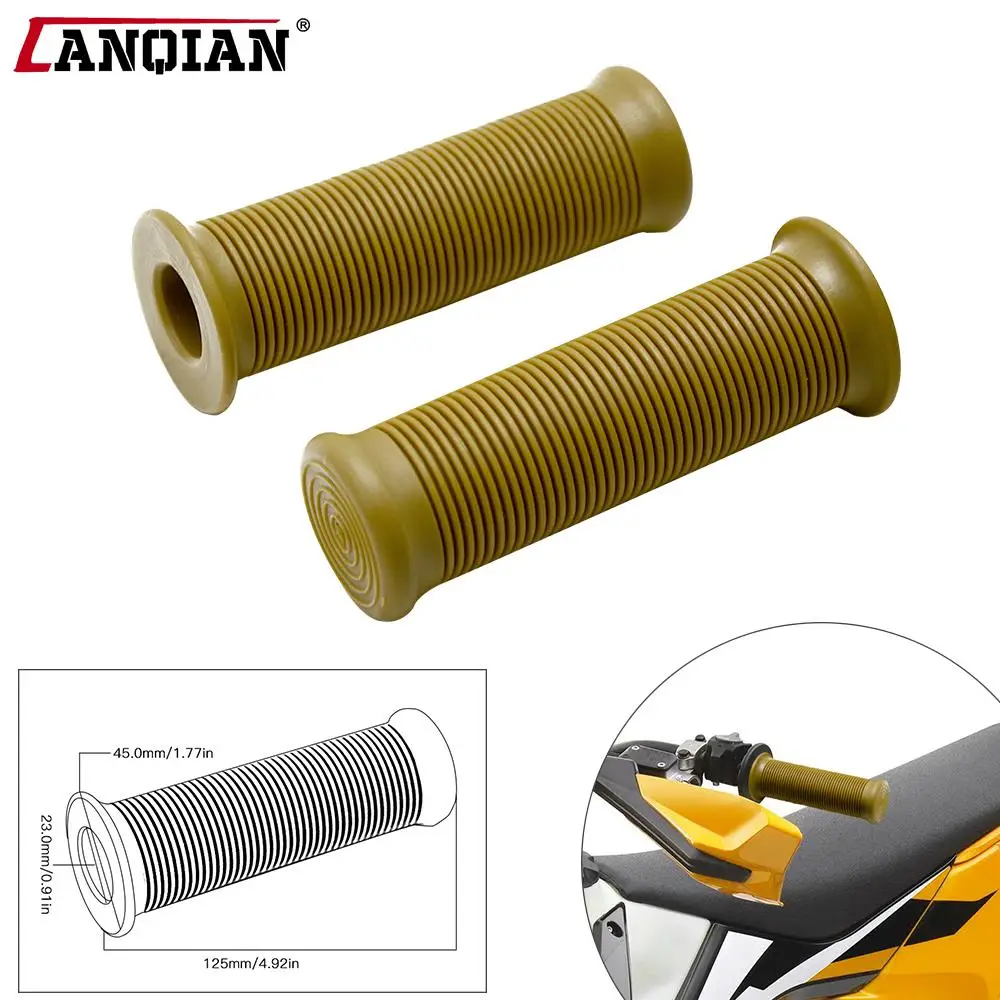 

For 690 smc exc 300 990 125 200 390 990 Left 22mm Right 24mm Rubber Motorcycle HandleBar Motorbikes Hand Grips