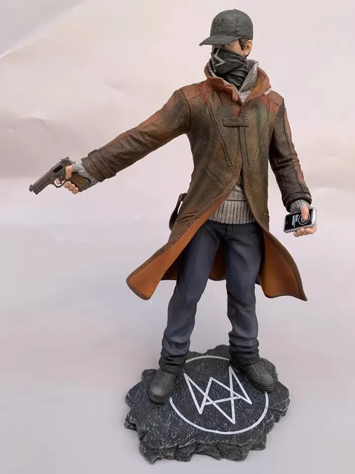 Watch Dogs 24cm Aiden Pearce Action Figure Collection Anime