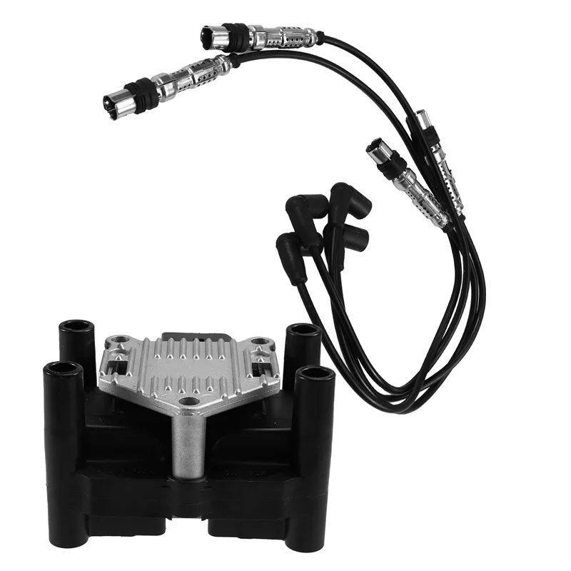 

AASS-03F905409C 032905106E Car Ignition Coil Ignition Cable Kit For A1 A3 VW BEETLE CADDY POLO 1.2T