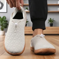 Wide Barefoot Shoes for Mens Breathable Knitted Mesh Walking Sneakers Outdoor Running Zero Drop Casual Sneaker Minimalist Shoes - Image 4