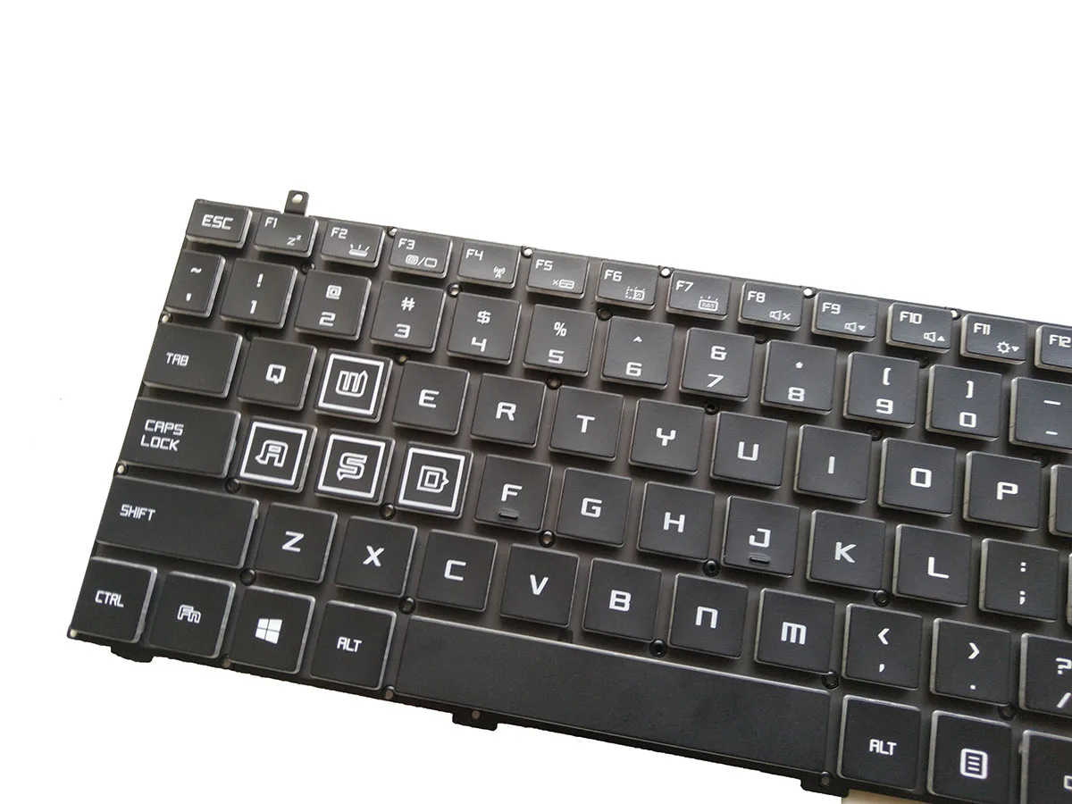 Imagem -03 - Teclado de Laptop Não Retroiluminado dos Eua para Hasee Z7-kp5ga Z7m-kp5ga Z7-kp5gc Z7m-kp5gc Z7-ct5ga Z7m-ct5ga G7-ct7vk T50 T50ti