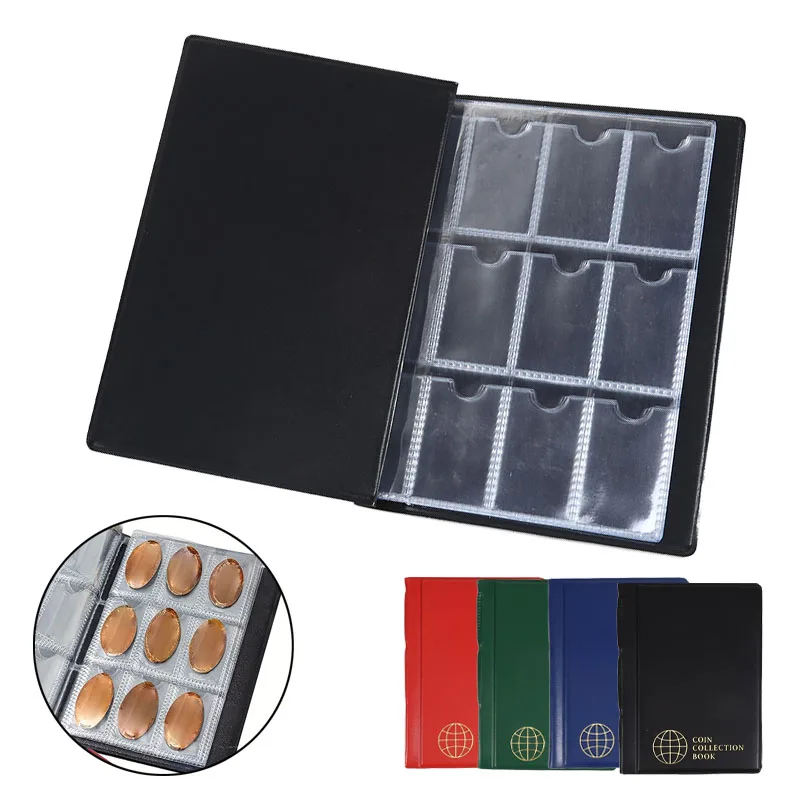 1PC Coin Stamp Storage Book Transparent Collection Book Suit