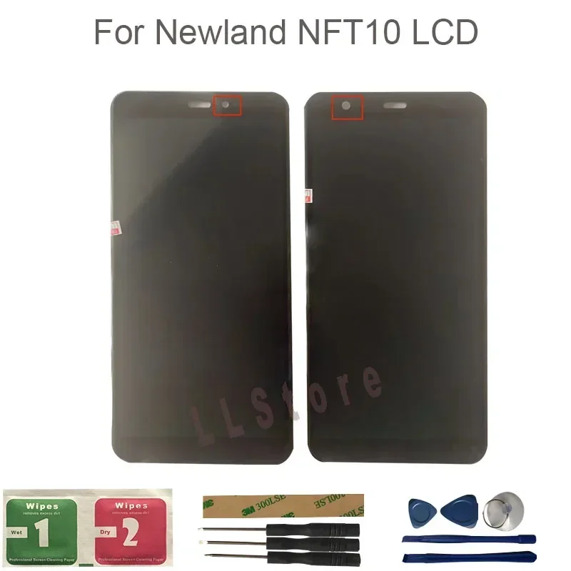 New For Newland NFT10 NLS-NFT10 LCD Display With Touch Screen Digitizer Assembly Replacement With Repair Tools