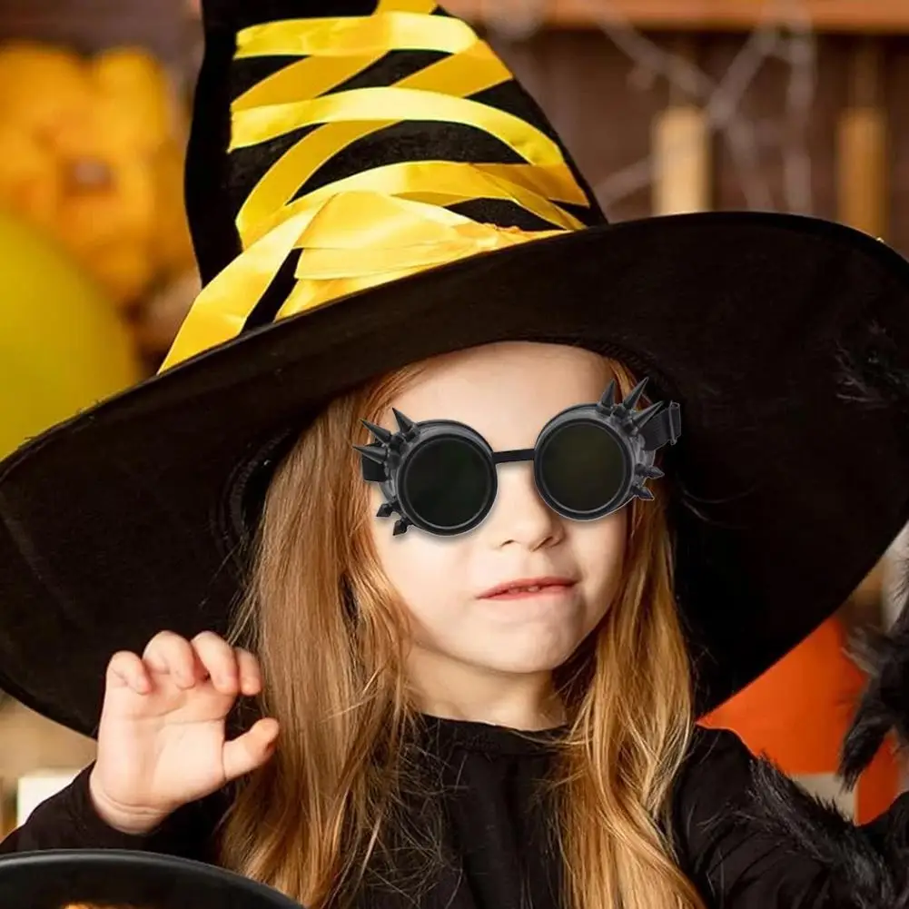 

Vintage Victorian Gothic Cosplay Rivet Steampunk Goggles Welding Punk Motorcycle Glasses Glasses Protective X5K8