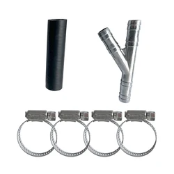 Car Heater Hose Connector Repair Kit Clamps for 2008-2009 Dodge Chrysler VAN 47238HP Accessories