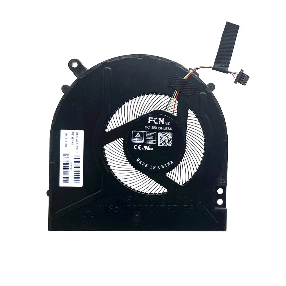 

New Laptop CPU Cooling Fan for HP X360 15-ER 15-ER01250D 15T-ER TPN-W147 Cooler Radiator M45131-001