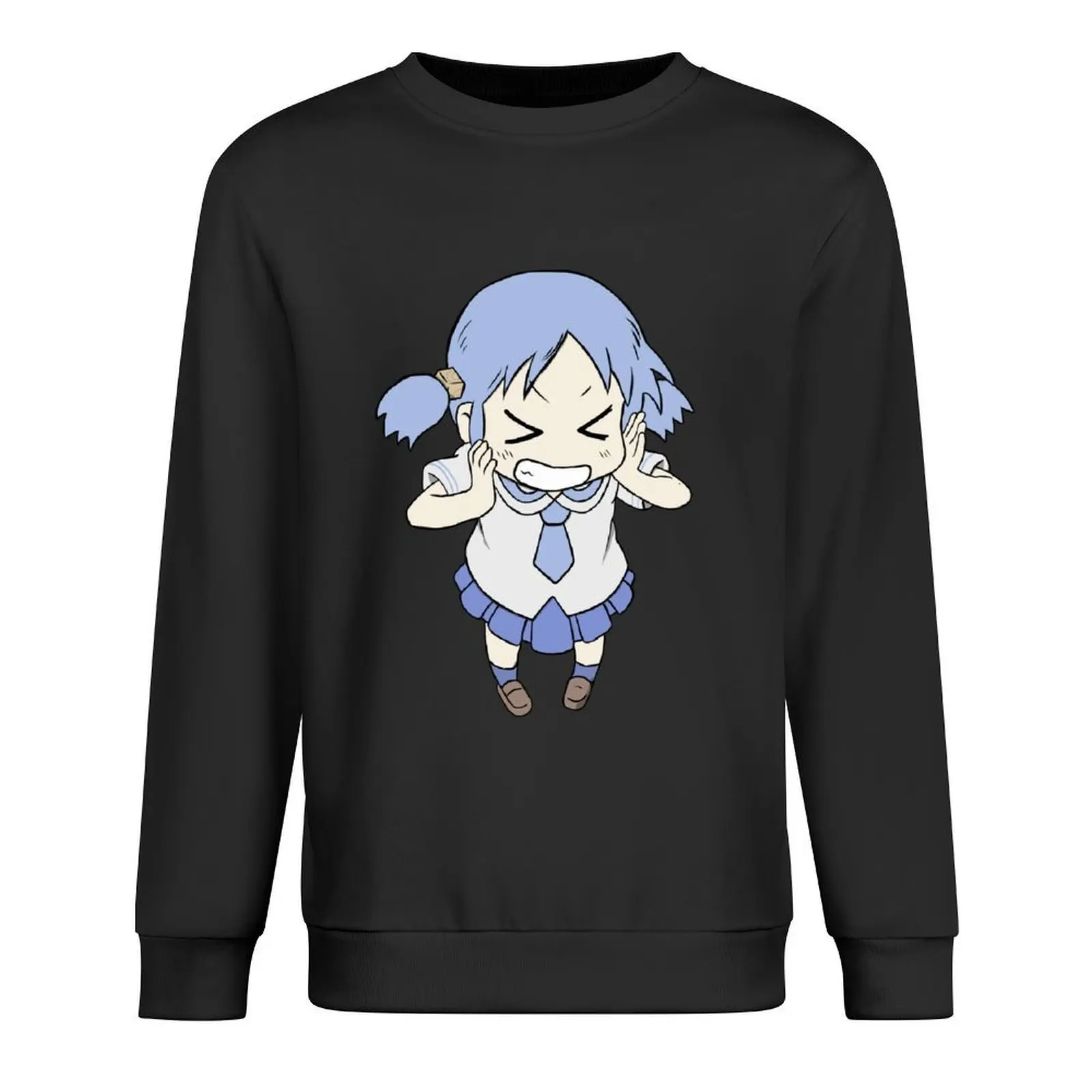

Mio-chan (Nichijou) Pullover men clothing aesthetic clothing mens clothing autumn new products men's sweatshirt