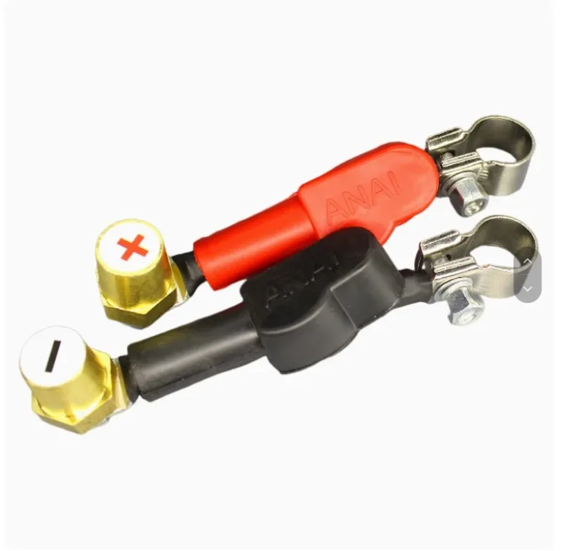 35 Square Car Truck Battery Extension Cable 10cm Power Cord Modified Pile Head Adapter Wire Replacement Parts