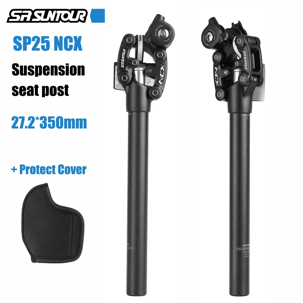 25 NIEUWE SR SUNTOUR NCX Fiets Demping Verende Zadelpen Mountainbike Schokdemper Reizen Zadelpen 27.2mm 30.9mm 31.6mm