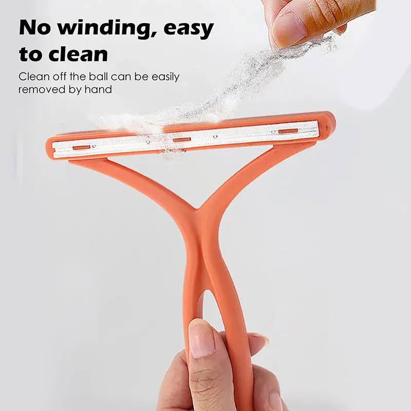 Silicone Double Sided Pet Hair Remover Portable Lint Removers Clean Tool Shaver Sofa Clothes Sweater Fabric Cleaner Hair Scraper