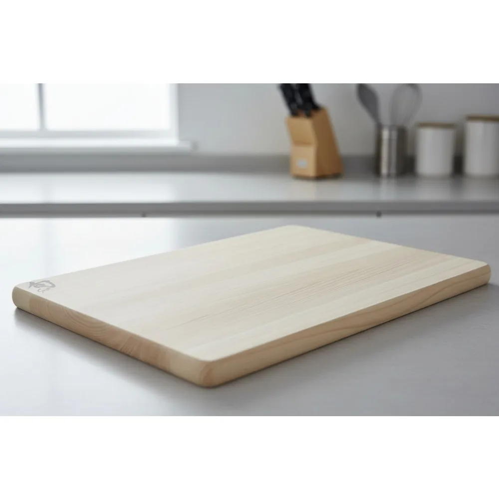 

Japanese Hinoki Wood Cutting Board Medium Size 15.75x10.75 Inch - Natural Fragrant Kitchen Essential for Home Cooks