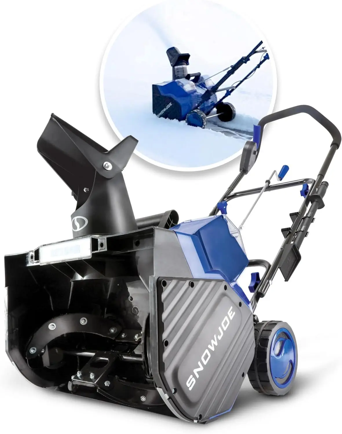 24V-X2-SB18 18-Inch, 48-Volt IONMAX Cordless Snow Blower Kit (w/ 2 x 4.0-Ah Batteries + Charger), Blue