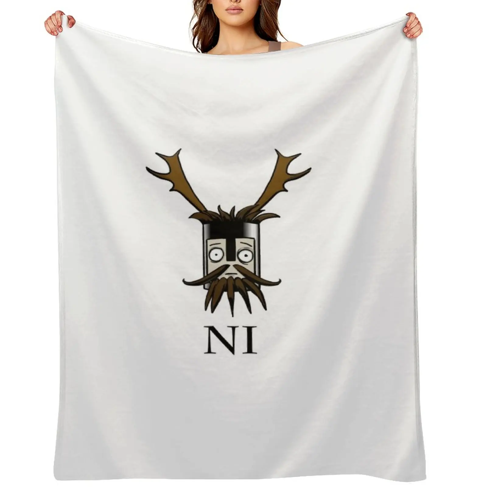 

Knight of Ni Throw Blanket Winter beds christmas decoration Polar blankets ands Blankets
