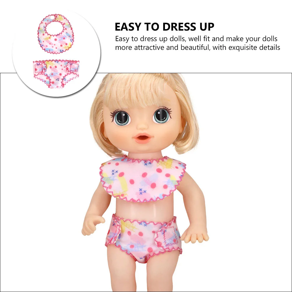 Reborn Diapers 12-inch Alive Bib 30-38 Cm American Shafsalon Baby Clothes Accessories Dolls Cute