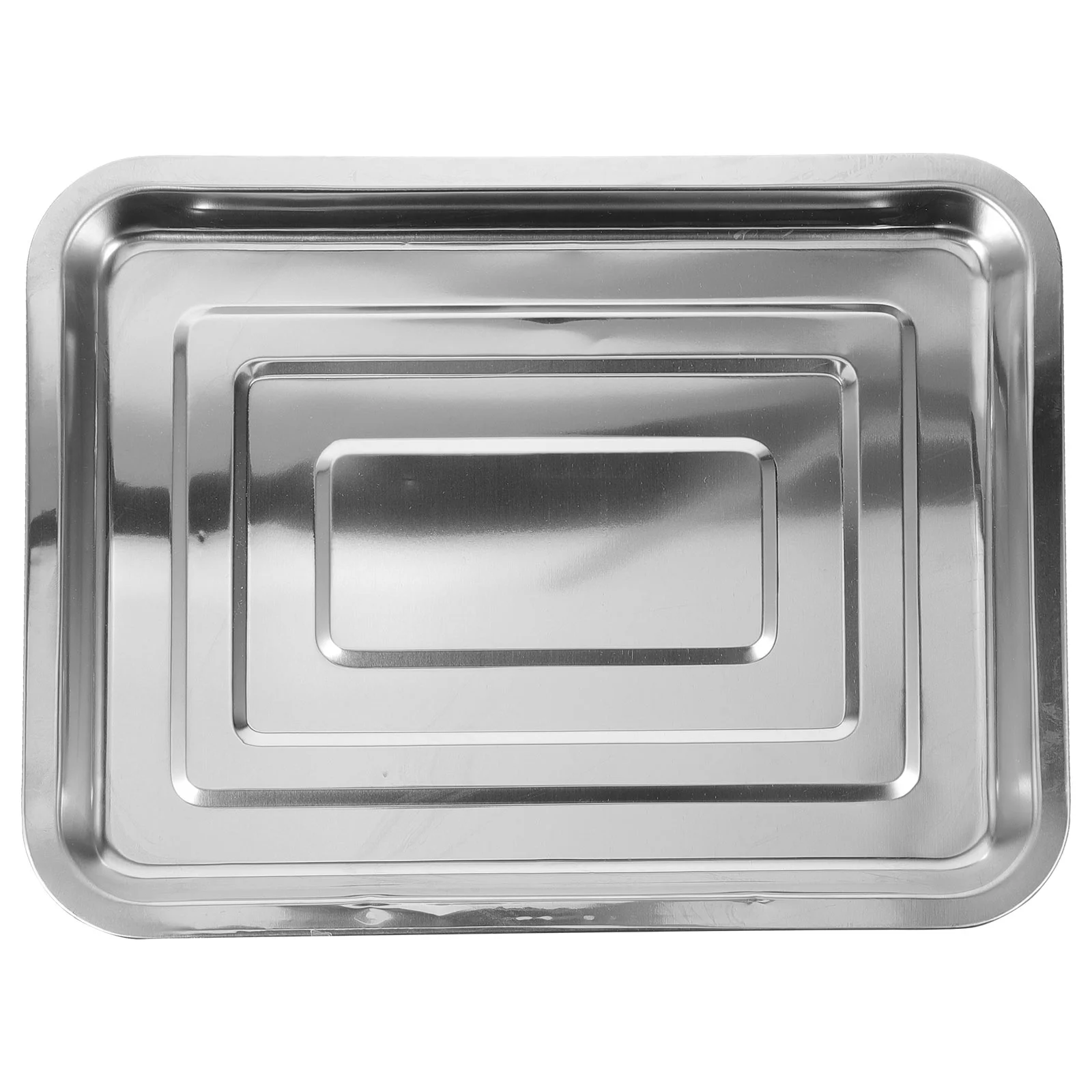 

Dog Cage Tray Stainless Steel Rabbit Parakeet Toilet Pan Crate Bottom Replacement