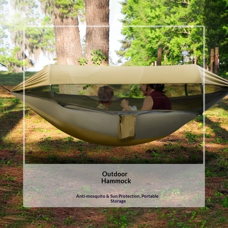 new-outdoor-double-hammock-anti-rollover-automatic-quick-open-swing-with-mosquito-net-sunshade-canopy-for-outdoor-camping