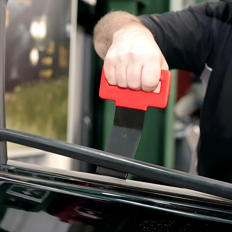Car Window Belt Molding Remover Tool Red Soft Grip Handle Universal  Seal Molding Remover Grip