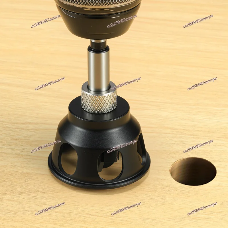 Vertical Punch Positioner Aluminum Alloy Straight Hole Driller Woodworking DIY Tool