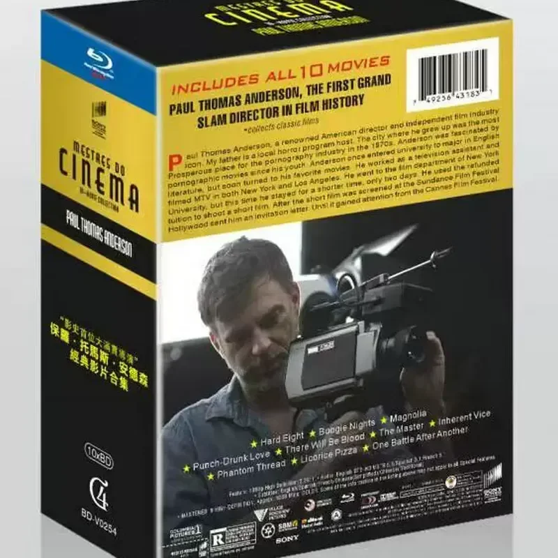 Paul Thomas Anderson directs 10 classic film collections high definition BD Blu-ray 10 discs