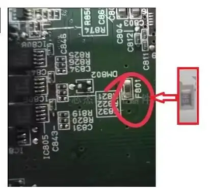 Para fusible de impresora e-pson HB FB SB ZD placa base F301 F801 fusibles
