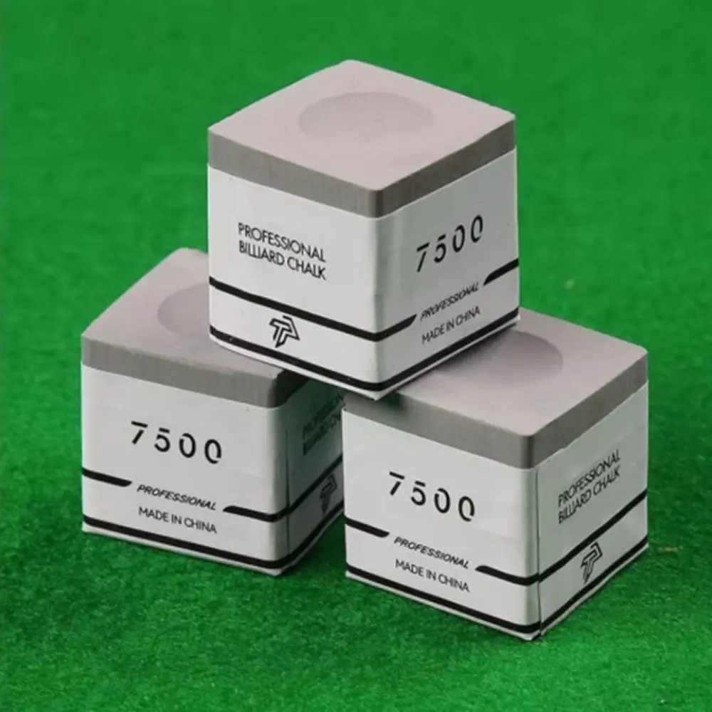 Square TP7500 Billardkreide Rutschfest Rosa/Grau Snooker Neutrale Poolkreide Feines Pulver Billardkreide Billardzubehör – Detail 7