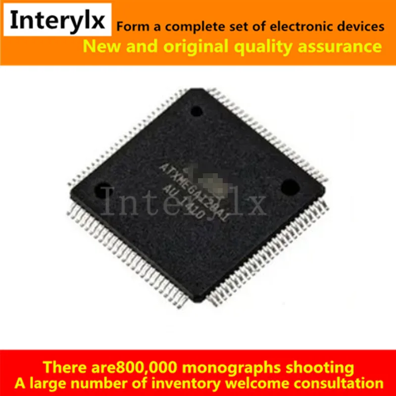 

2Pcs/Lot ATXMEGA128A1U-AU ATXMEGA128A1U ATXMEGA128 128A1U IC MCU 8/16B 128KB FLASH 100TQFP