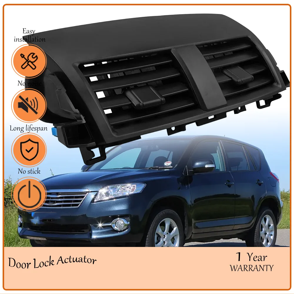 

Durable Black Dashboard Air Vent Outlet Grille Compatible With Toyota RAV4 2006-2012 Replaces oem 55670-42060-B0 55663-42020-B0