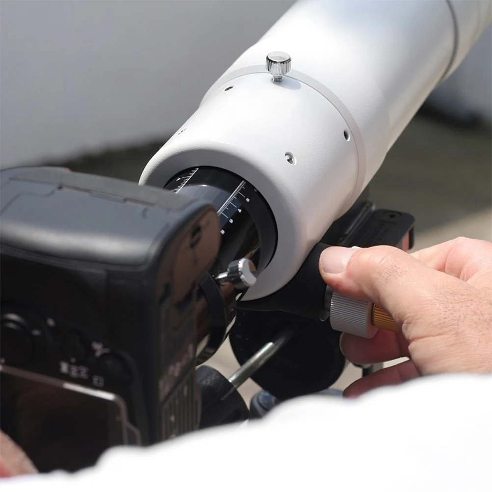 

2pcs 1.25 Inch Telescope T Adapter Metal Eyepiece Holder Stainless Steel Camera Lens Mount For Clear Image Capture With M42