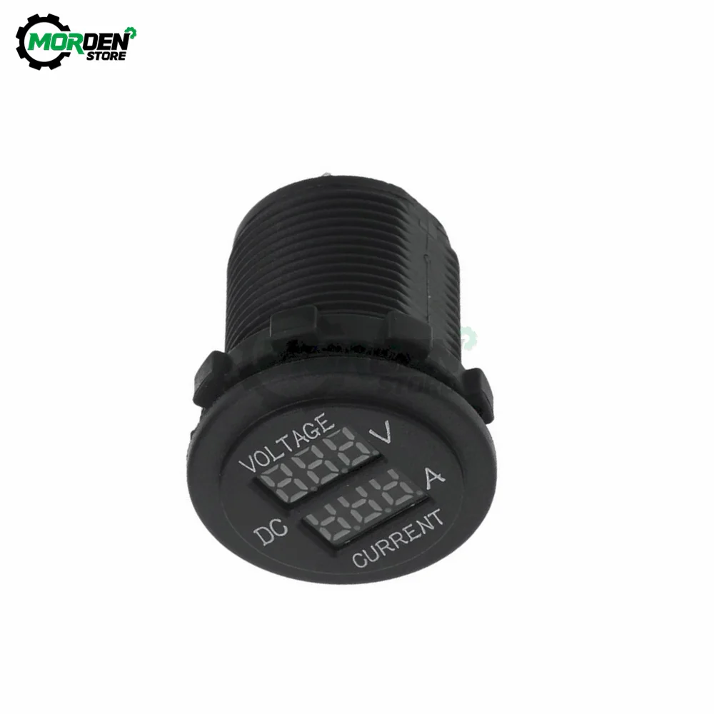 DC 12-24V Digital Voltmeter Ammeter Voltage Meter Power Voltage Tester Detector Voltage Measuring Instrument Tool