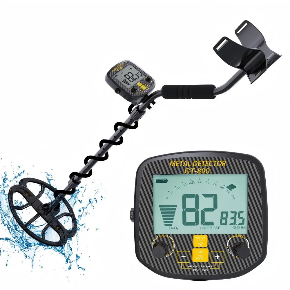 Professional Underground Metal Detector GT 800 Gold DiggerTreasure Hunter High Frequency Pinpoint Detecting TX850 GX850 Upgrade