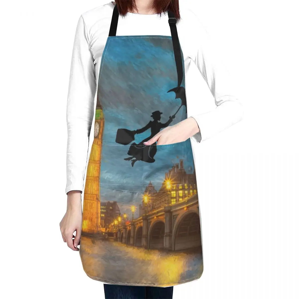 Magical Nanny Over London Apron Things For The Home cook wear Home And Kitchen Apron