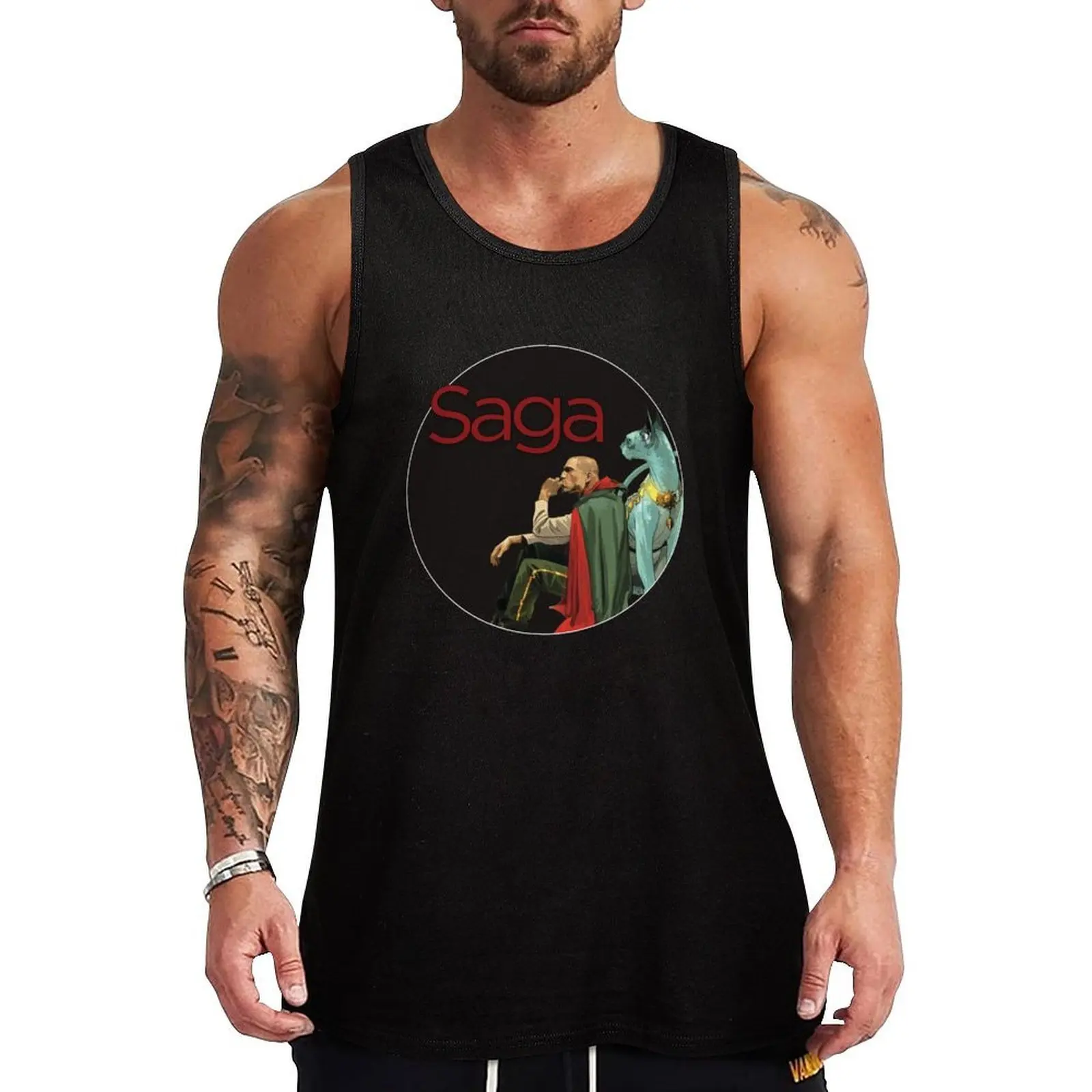 Saga - The Will Tank Top Casual Work Tank Top Utility Sleeveless Shirt