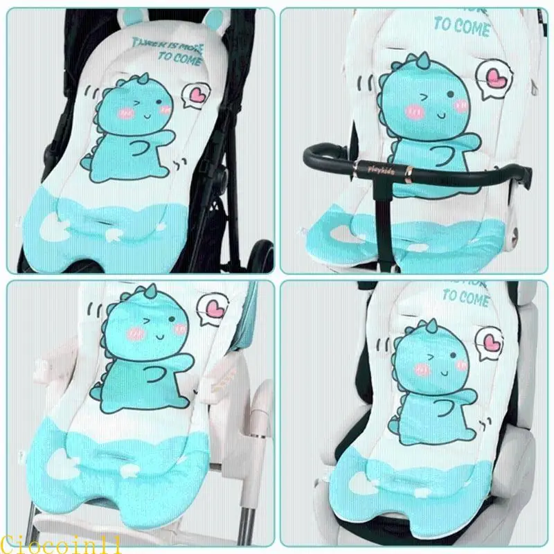 Cushion suave tela suave y transpirable para cochecitos y1ub con patrón único para varios modelos