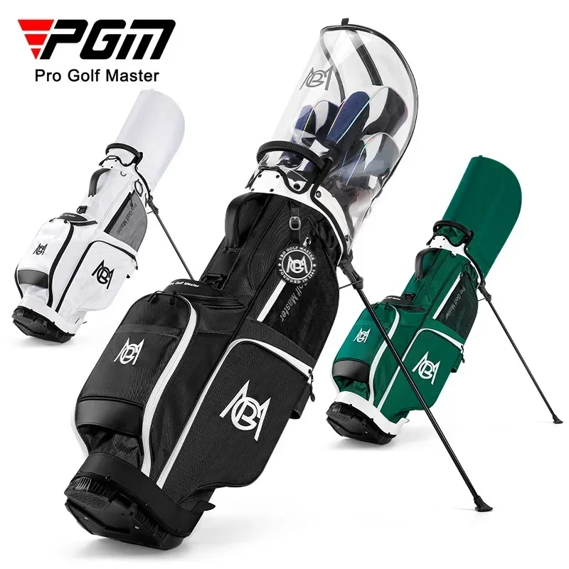 PGM Golf Bag Men's and Women's Stand Bag Personalized Han Chao Transparent Ball Bag Nylon Sports