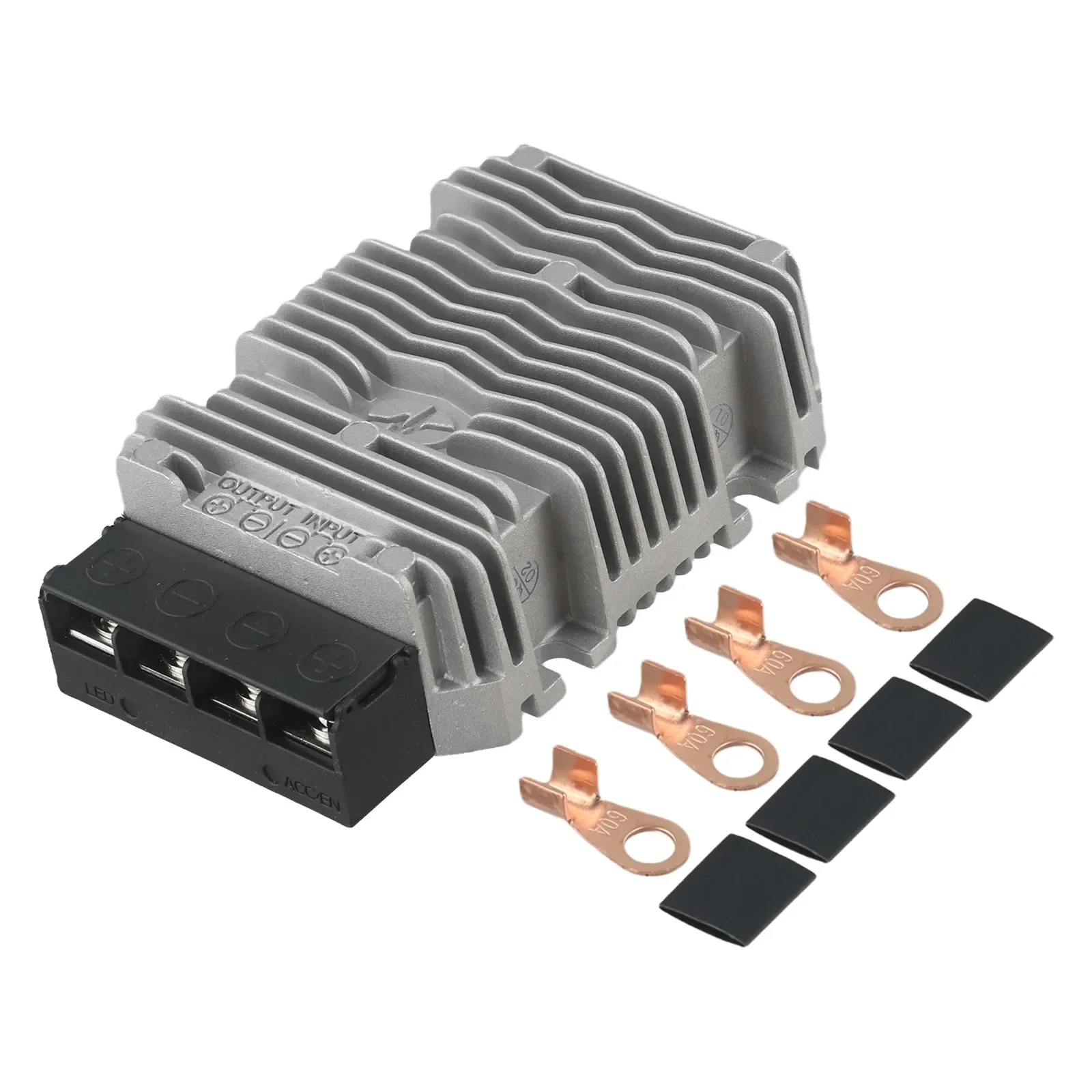 

Efficiently Converts 24V to Stable 12V Aluminum Alloy Step Down Converter with Long Service Life of Up to 100K Hours