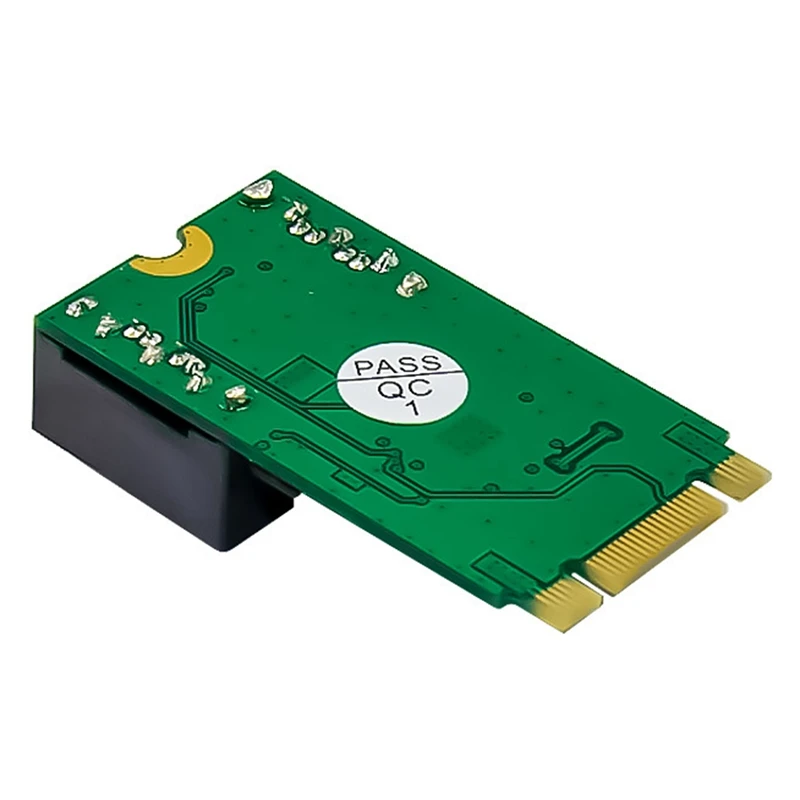 Tarjeta adaptadora de llave M.2 B + M, tarjeta de expansión SATA 3,0 de 2 puertos, Chip ASM1061, tarjeta de conversión de disco duro Sata 6G