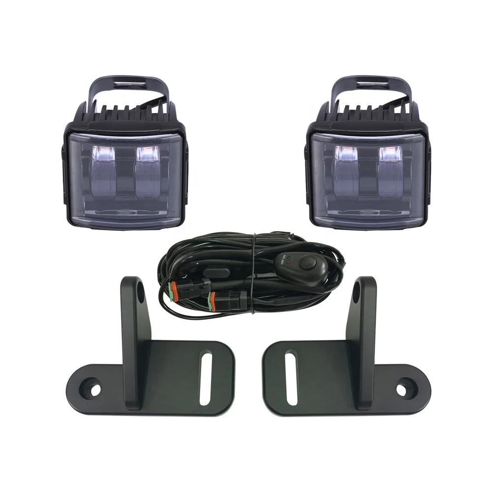 Per Jeep Per Wrangler Jl 2018-2023 Kit luce LED per auto con lampada a pilastro A
