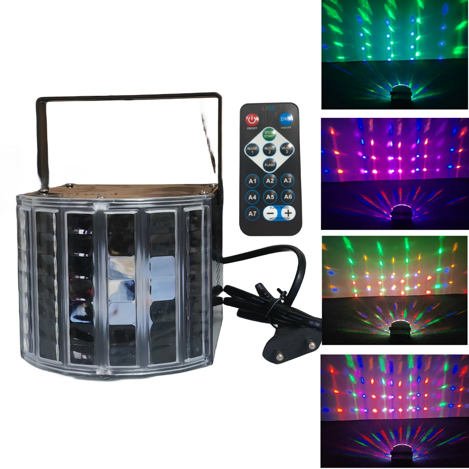 remote ktv private room light/led par light, party effect light/DJ disco lamp