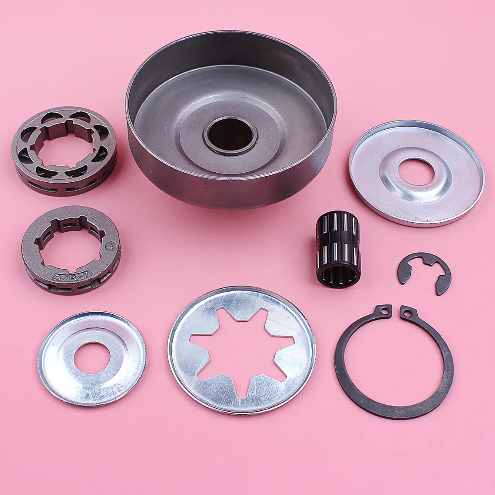 Imagem -04 - Clutch Sprocket Tambor Rim Washer Bearing Repair Kit Chainsaw Substituição Ferramenta Parte para Stihl 038 Ms380 Ms381
