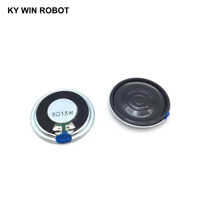 2 pz/lotto Nuovo Mini altoparlante Ultra-sottile 8 ohm 1.5 watt 1.5 W 8R altoparlante Diametro 36 MM 3.6 CM spessore 5 MM