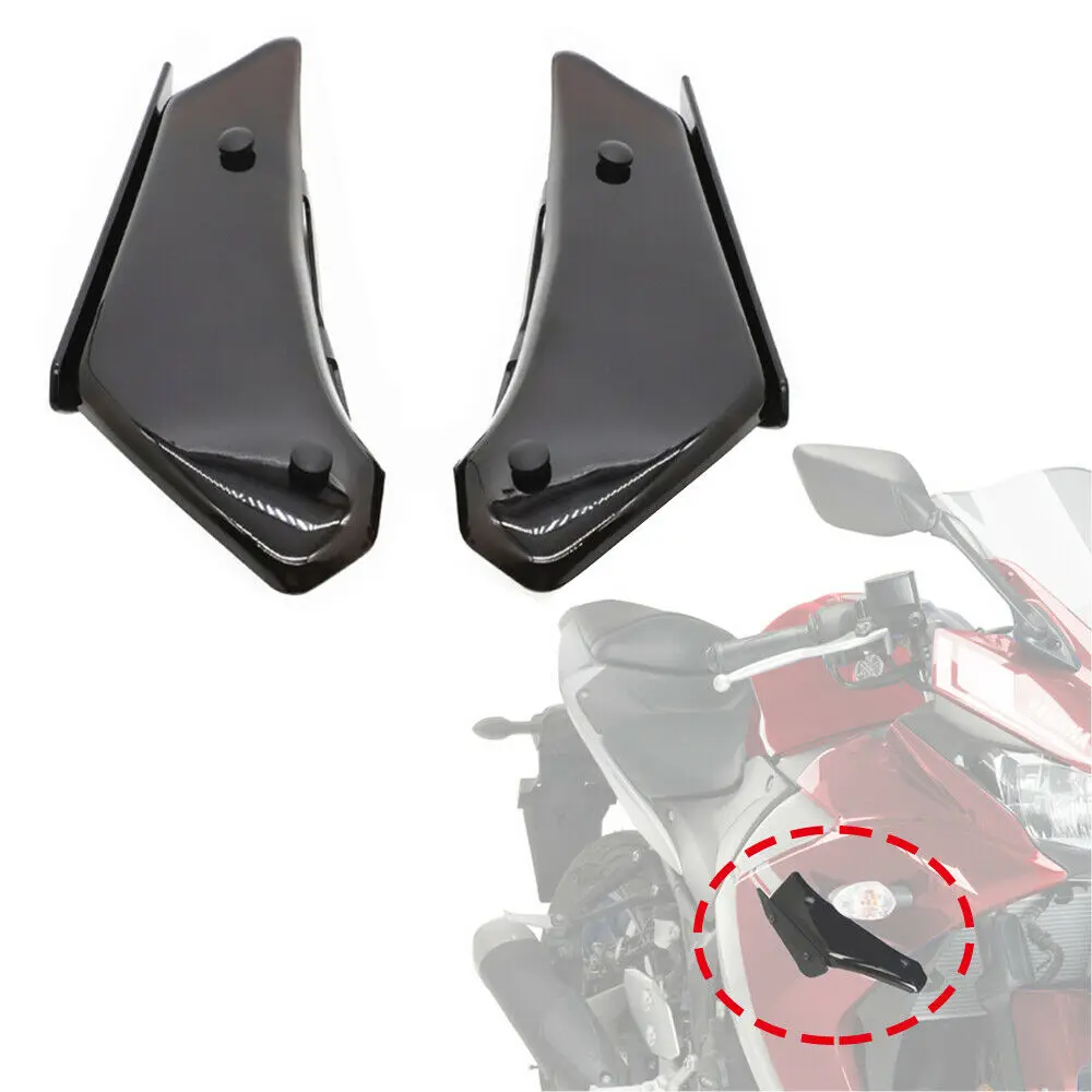 

For YAMAHA YZF-R3 YZF R3 2015 2016 2017 2018 2019 2020 Side Spoiler Downforce Winglets Fairing