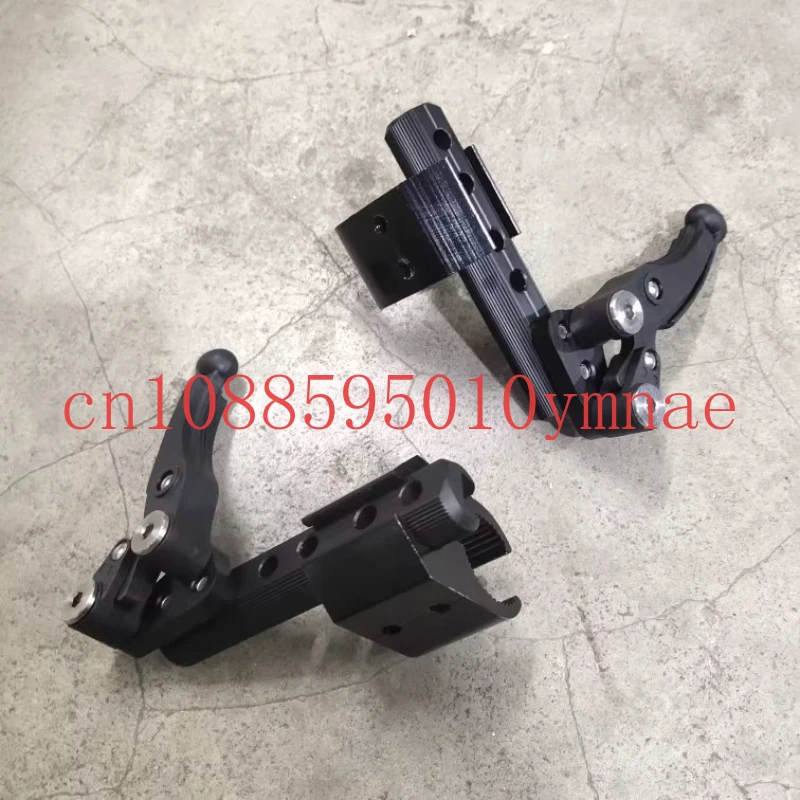 

Sports wheelchair scissors brake imported high-grade horizontal brake, black handbrake is safe and does not hurt the tire