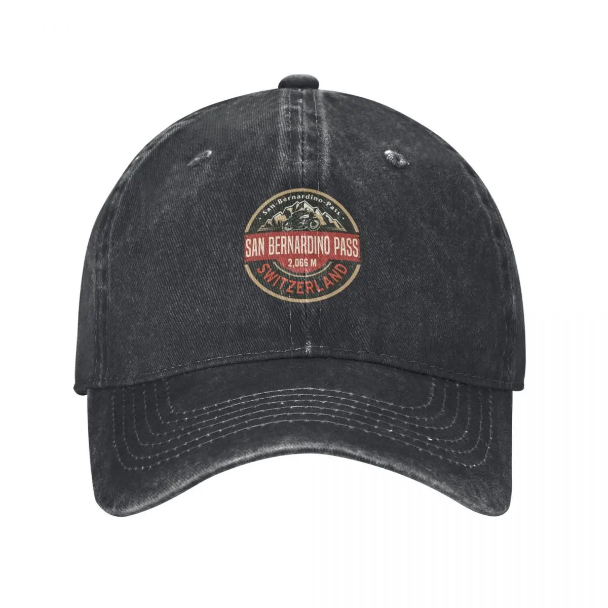 

San Bernardino Pass, Switzerland Baseball Cap Ball Cap birthday Hat Beach Hip Hop Baseball For Men Women's
