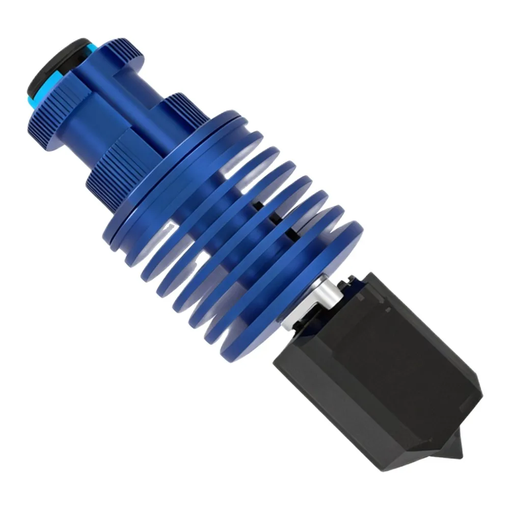 2.0 Printing Extruder Kit for 3D Printers with Aluminum Heat Sink High Temp Wires and Coated Hardened Steel Nozzle